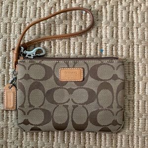 Authentic Coach Wristlet
